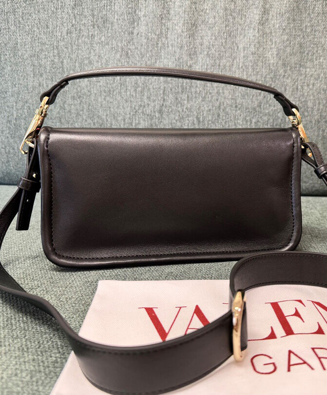Valentino Vlogo 1960 Nappa Leather Medium Shoulder Bag